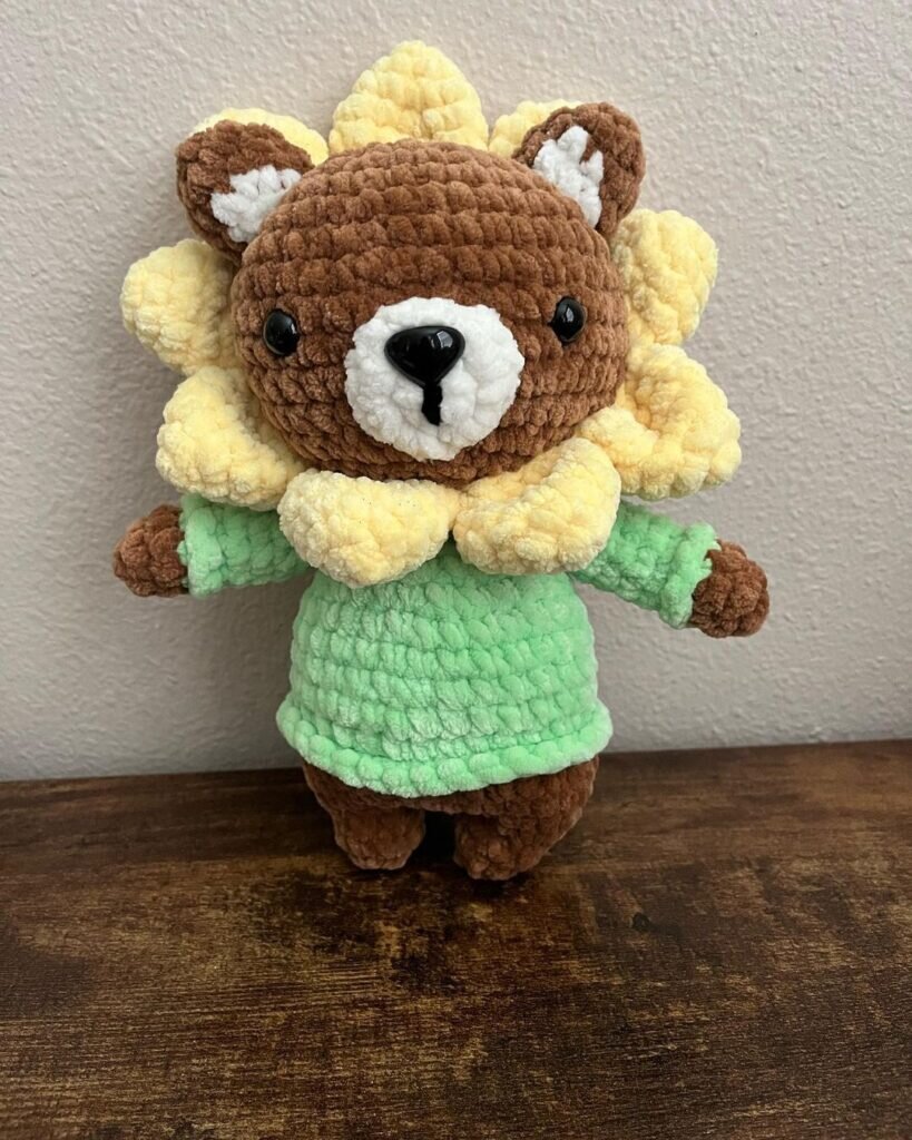 Amigurumi Teddy Bear Free Pattern 6