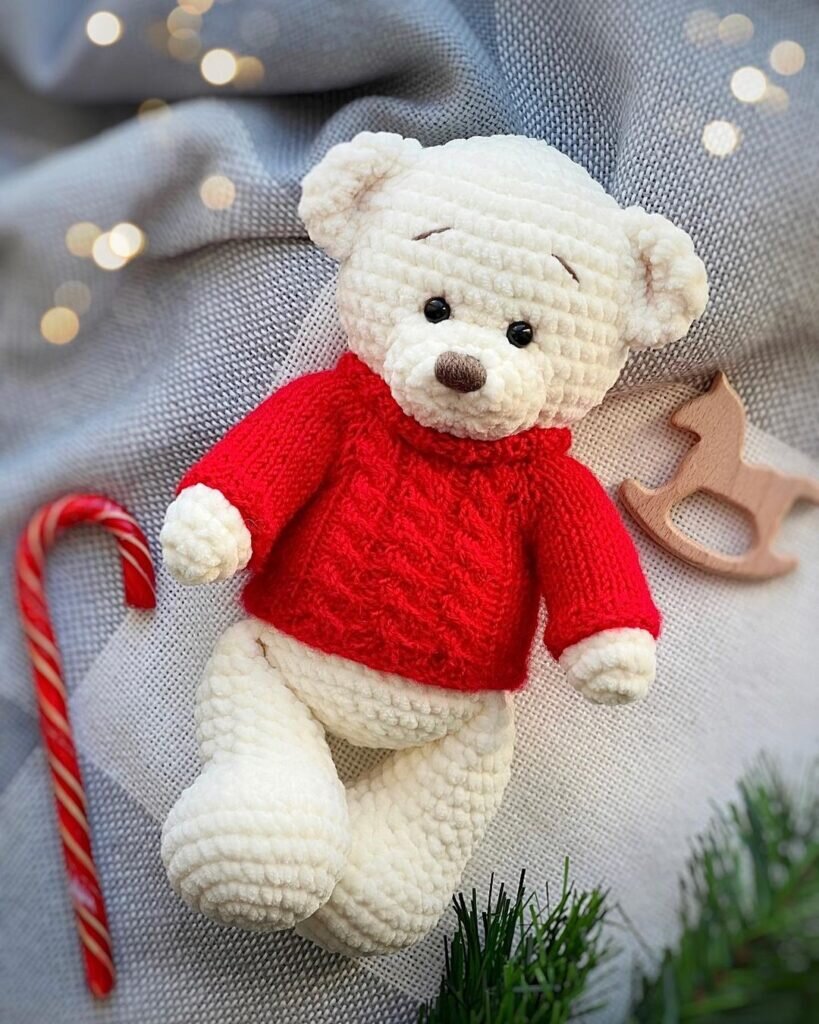 Amigurumi Teddy Bear Free Pattern 7