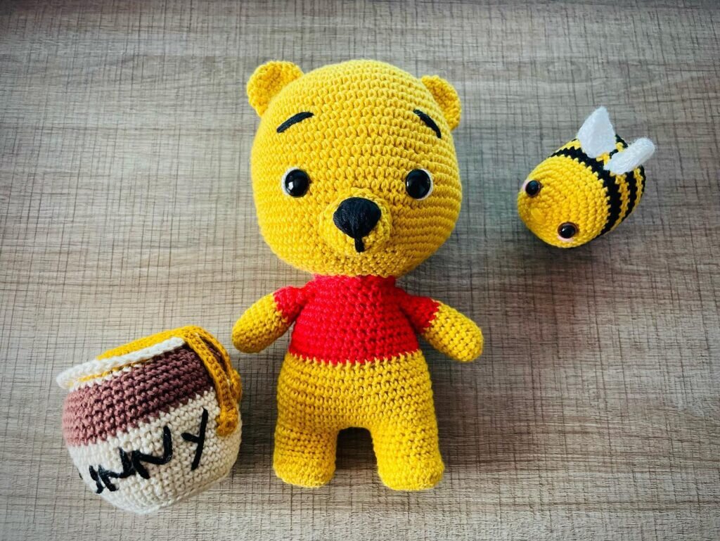 Amigurumi Teddy Bear Winnie Puff Pattern 3