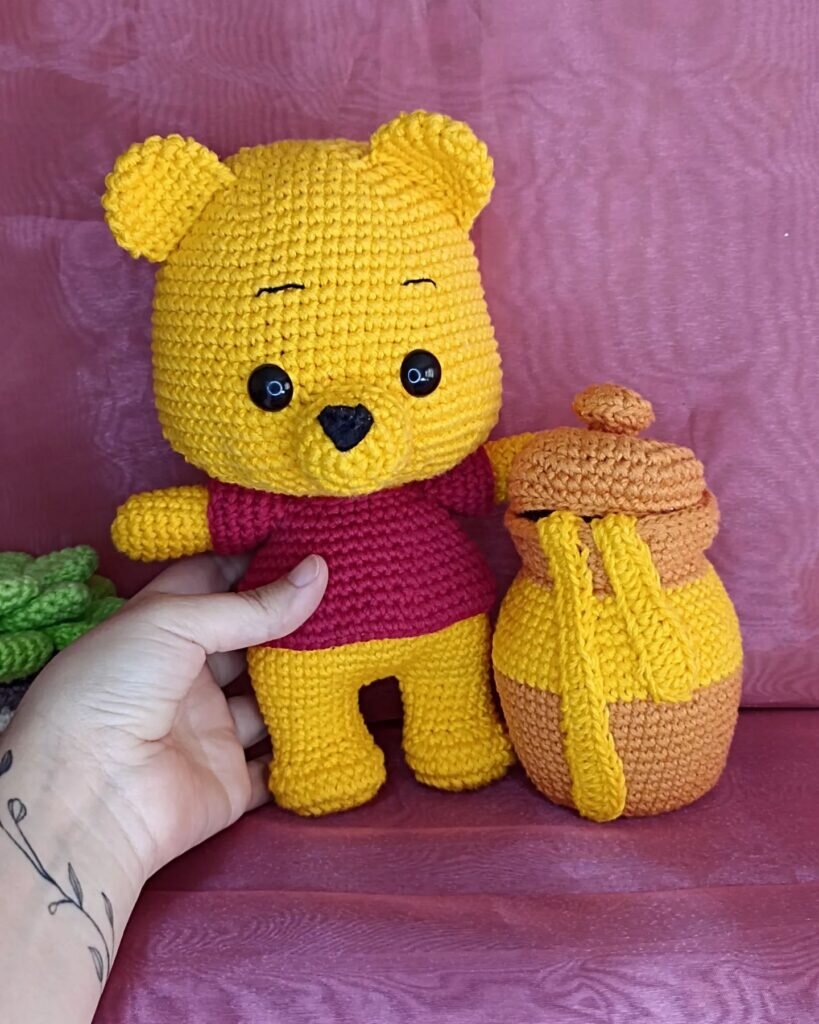 Amigurumi Teddy Bear Winnie Puff Pattern 5