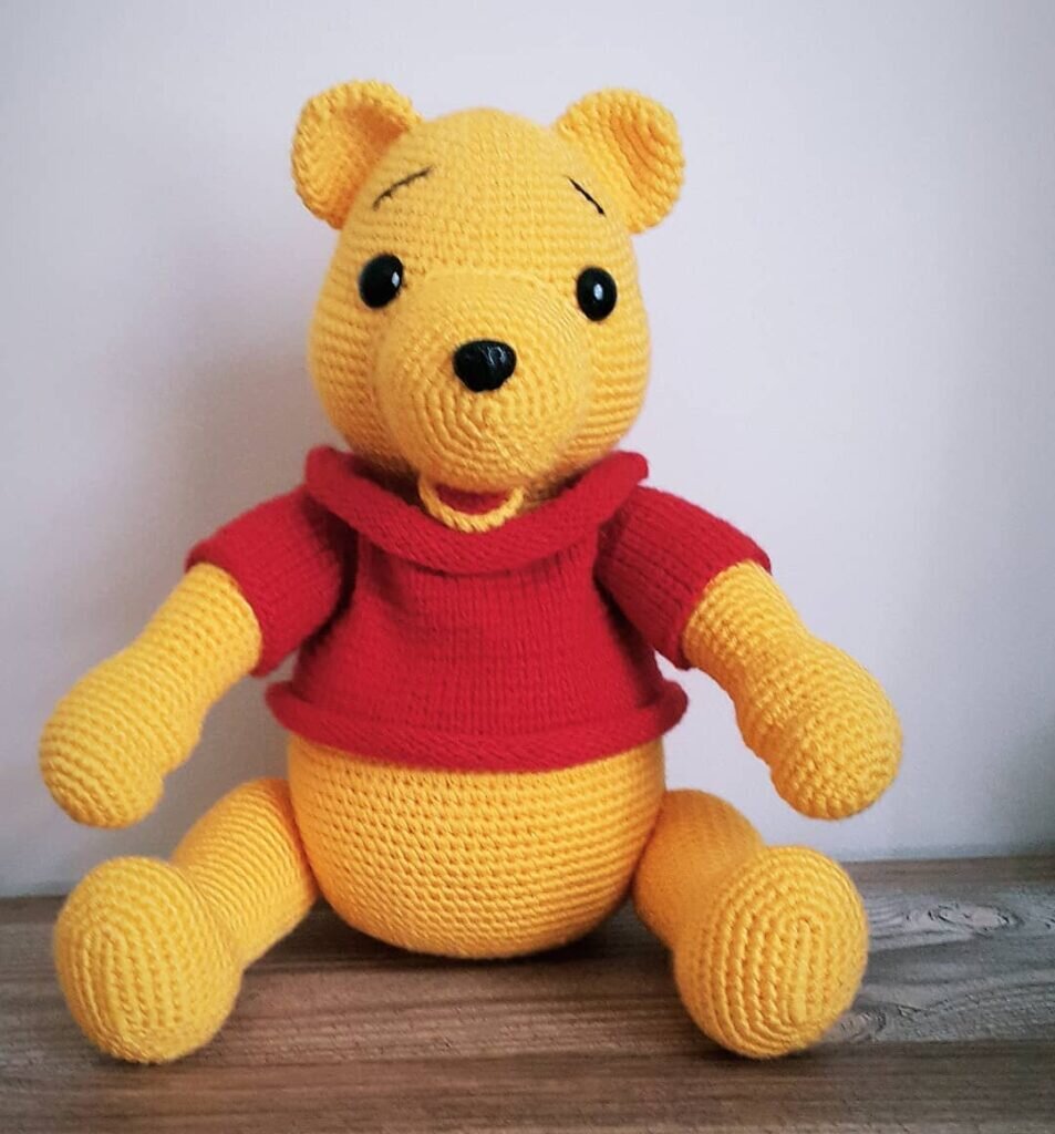 Amigurumi Teddy Bear Winnie Puff Pattern 7