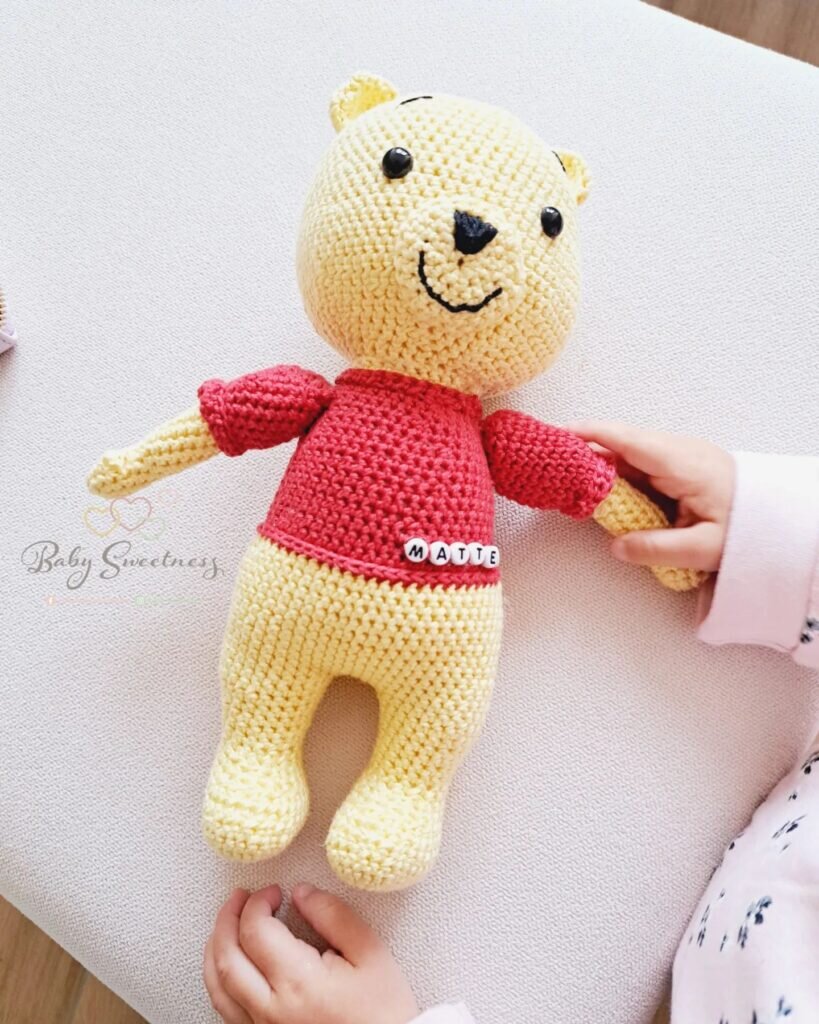 Amigurumi Teddy Bear Winnie Puff Pattern 8