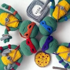 Amigurumi Teenage Mutant Ninja Turtles Pattern 1