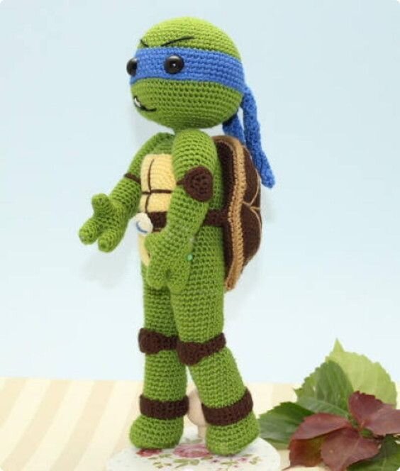 Amigurumi Teenage Mutant Ninja Turtles Pattern 3