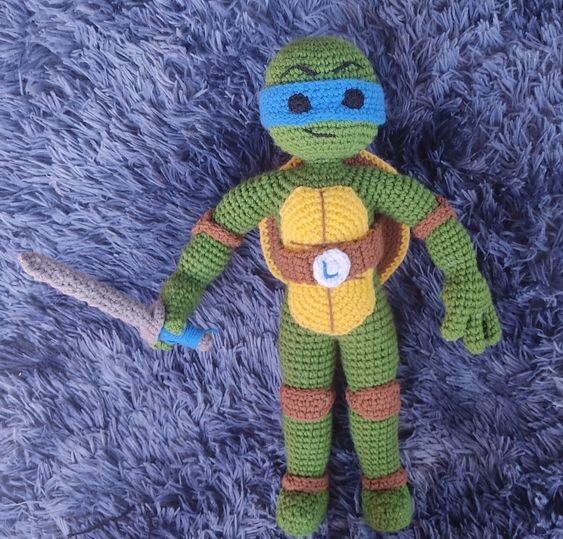 Amigurumi Teenage Mutant Ninja Turtles Pattern 4