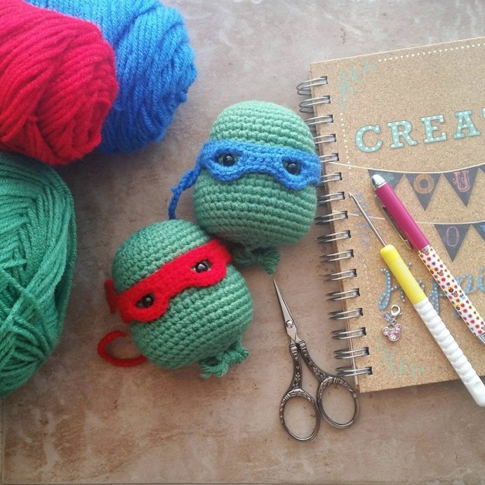 Amigurumi Teenage Mutant Ninja Turtles Pattern 9