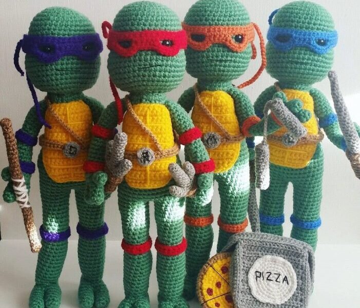 Amigurumi Teenage Mutant Ninja Turtles Pattern