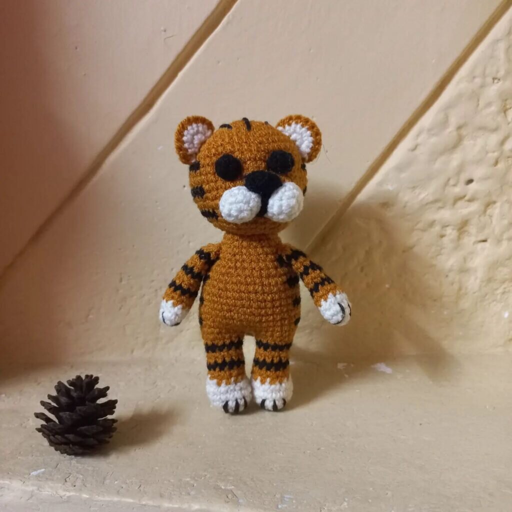 Amigurumi Tiger Cub Free Pattern 1