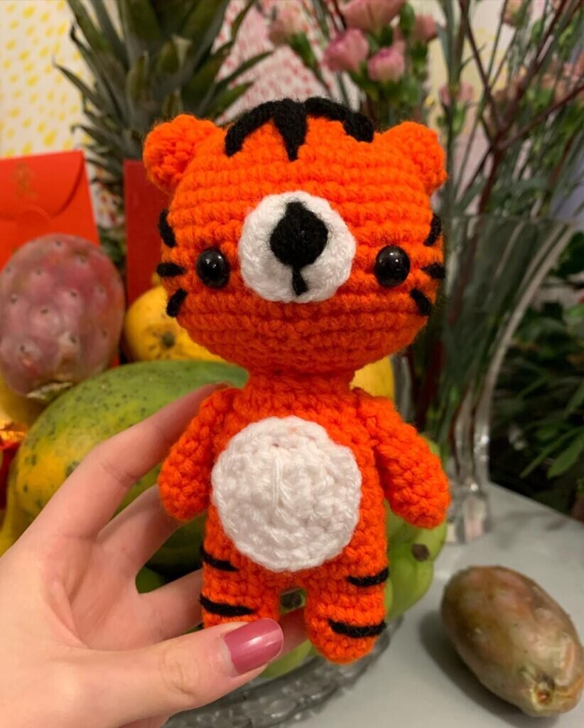 Amigurumi Tiger Cub Free Pattern 3