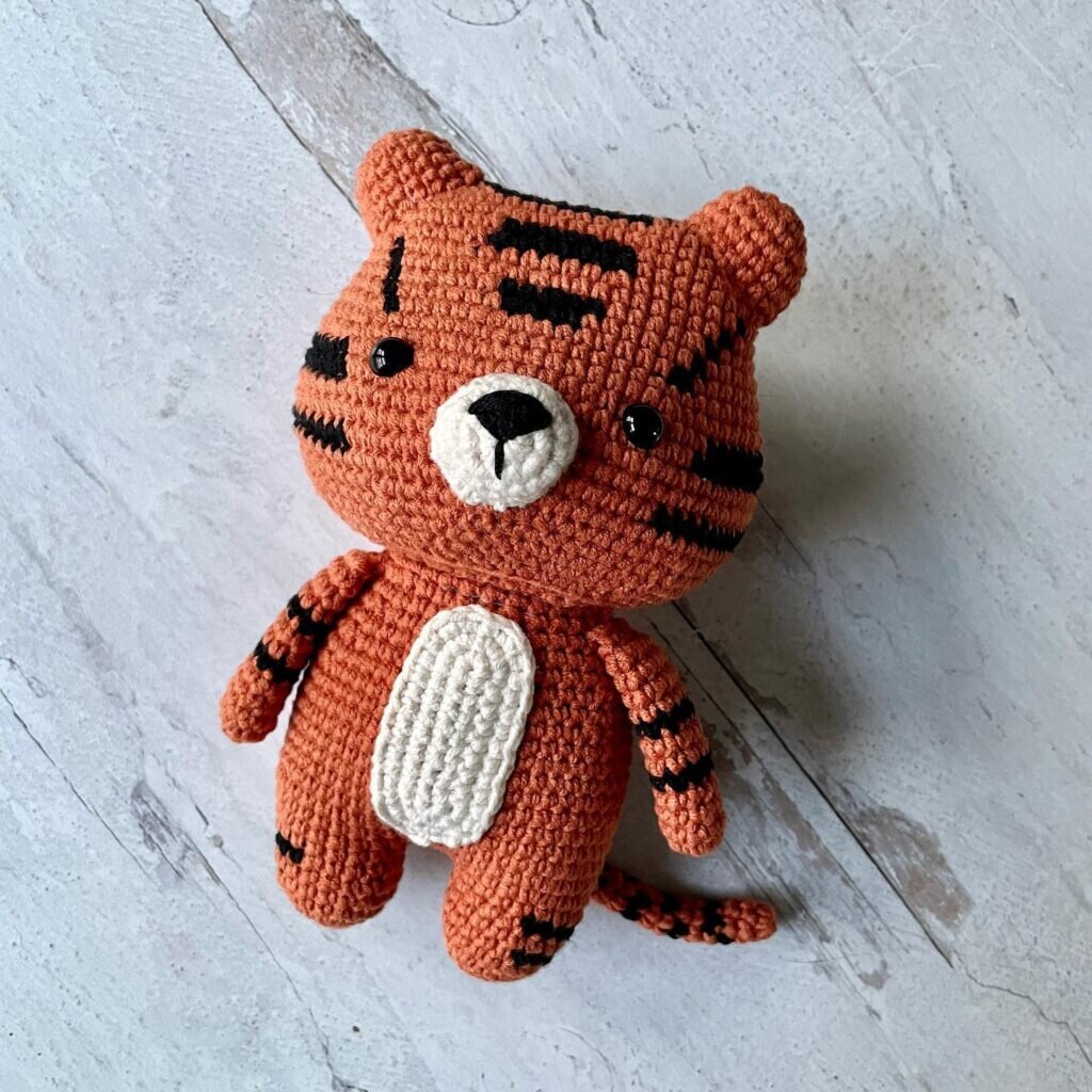 Amigurumi Tiger Cub Free Pattern 4