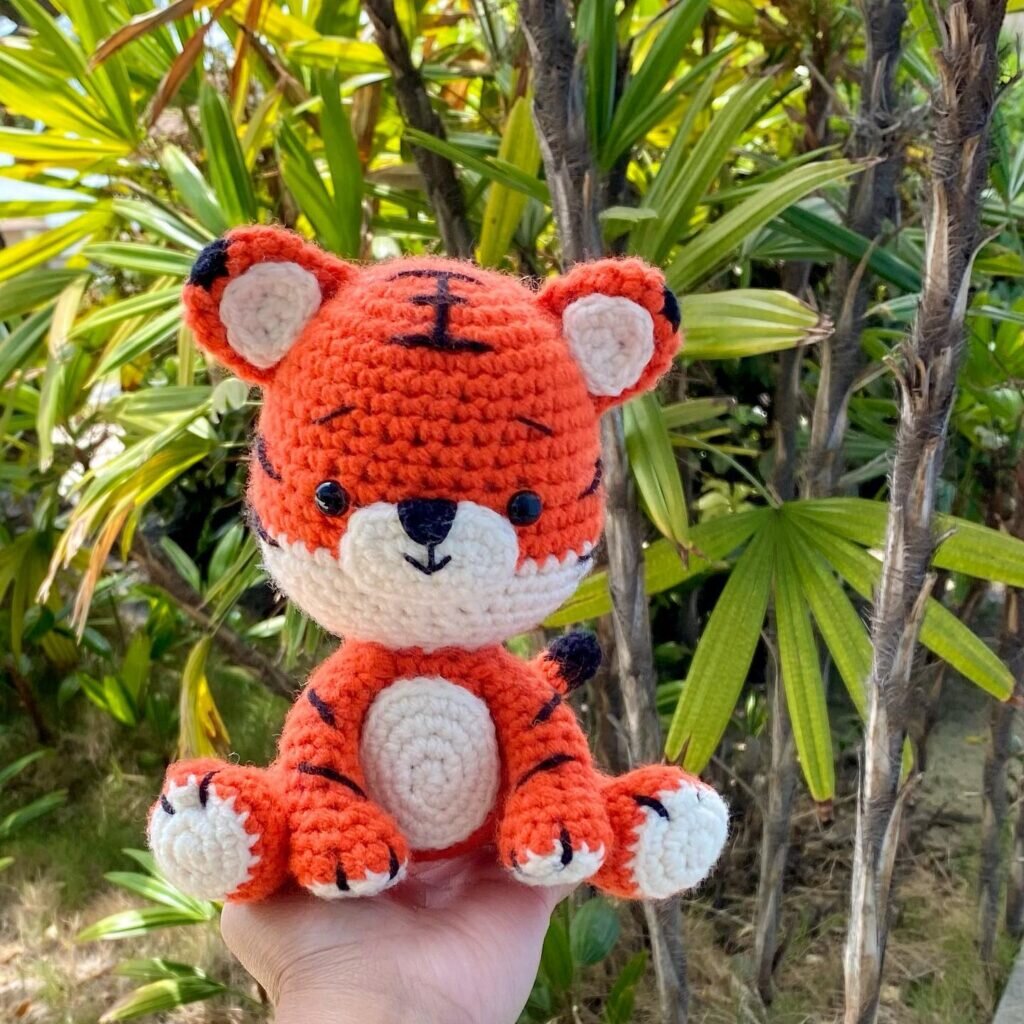 Amigurumi Tiger Cub Free Pattern 5