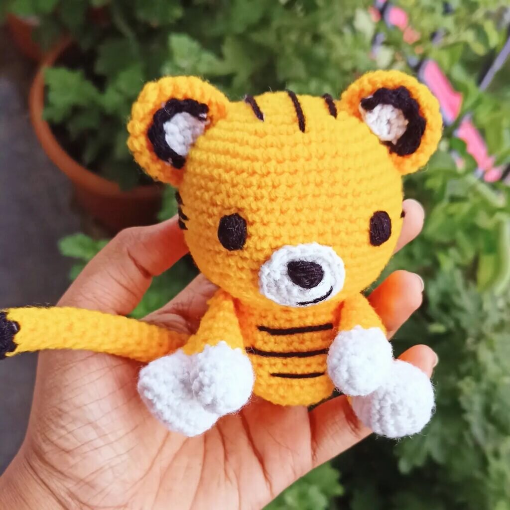 Amigurumi Tiger Cub Free Pattern 6