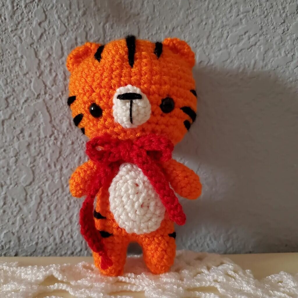 Amigurumi Tiger Cub Free Pattern 7