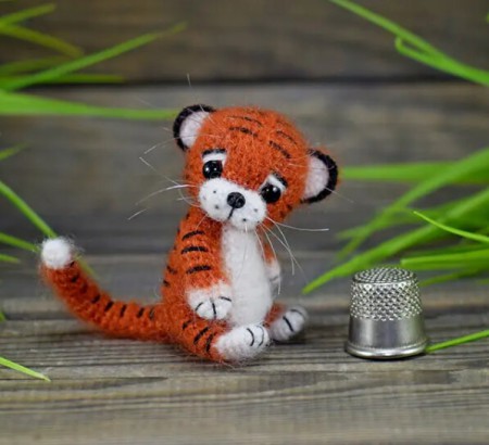 Amigurumi Tiger Cub Free Pattern