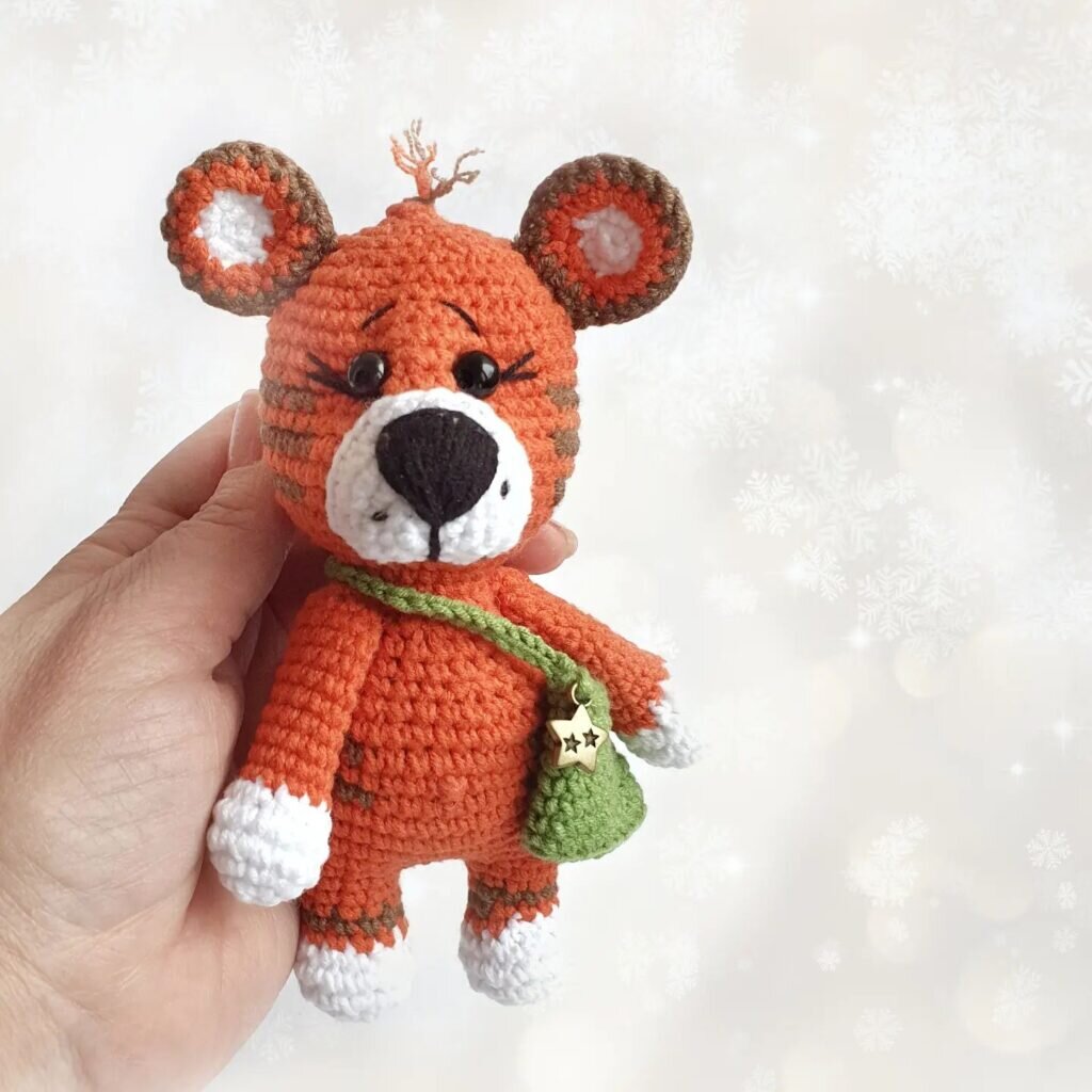 Amigurumi Tiger Cub Free Pattern 2