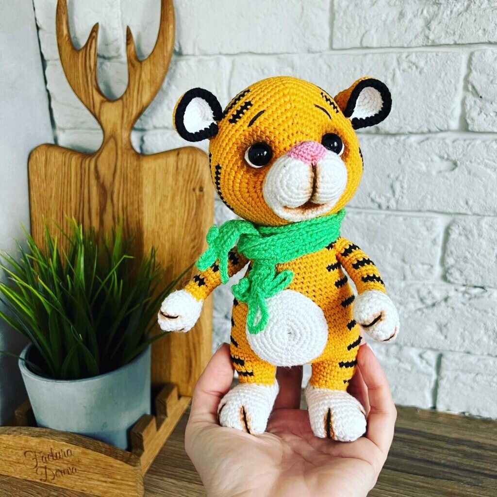 Amigurumi Tiger Cub Free Pattern 3