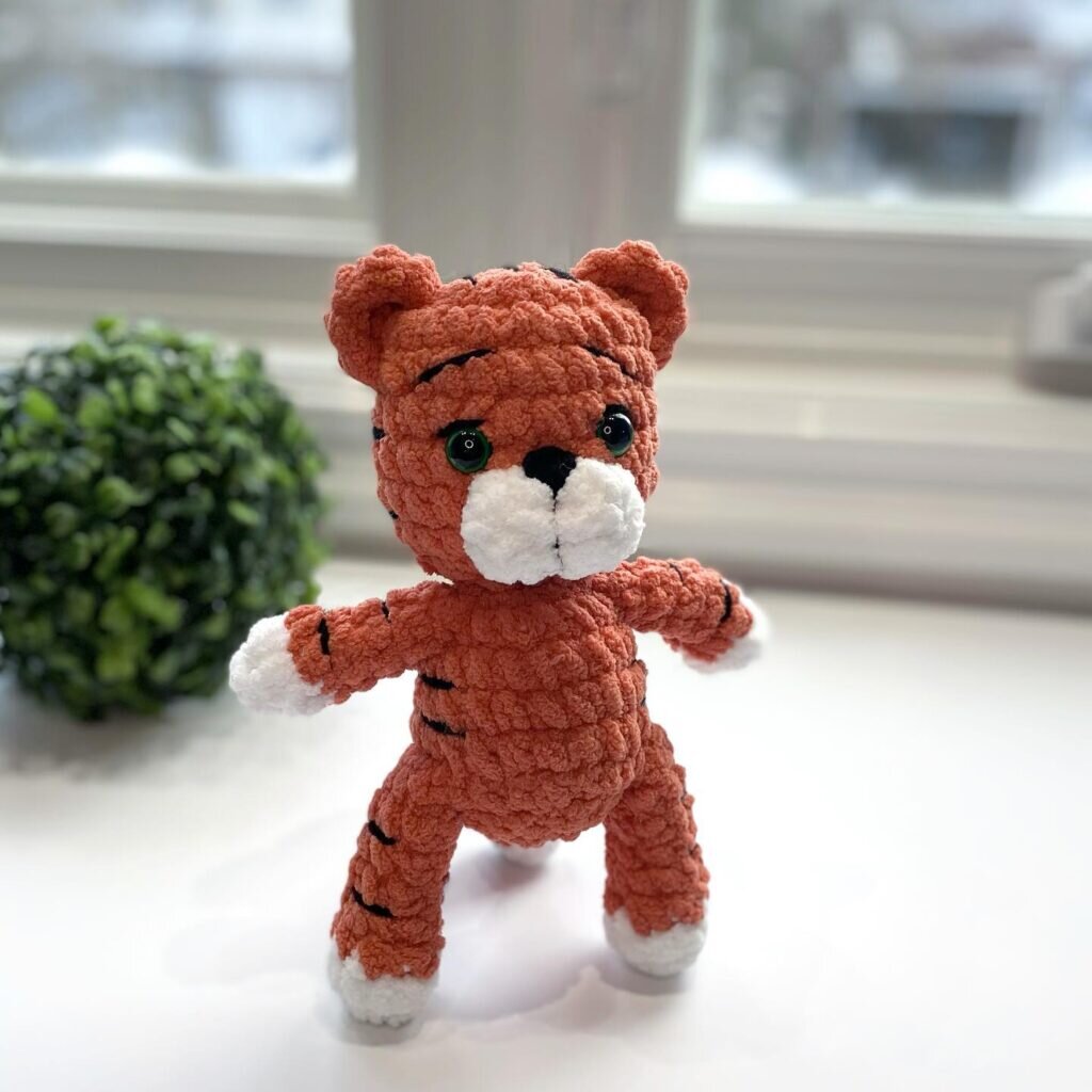 Amigurumi Tiger Cub Free Pattern 6