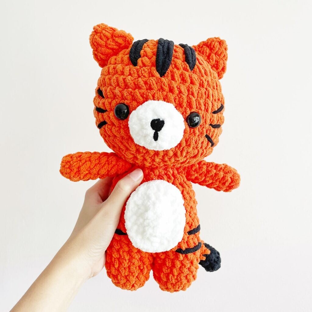 Amigurumi Tiger Cub Free Pattern 2