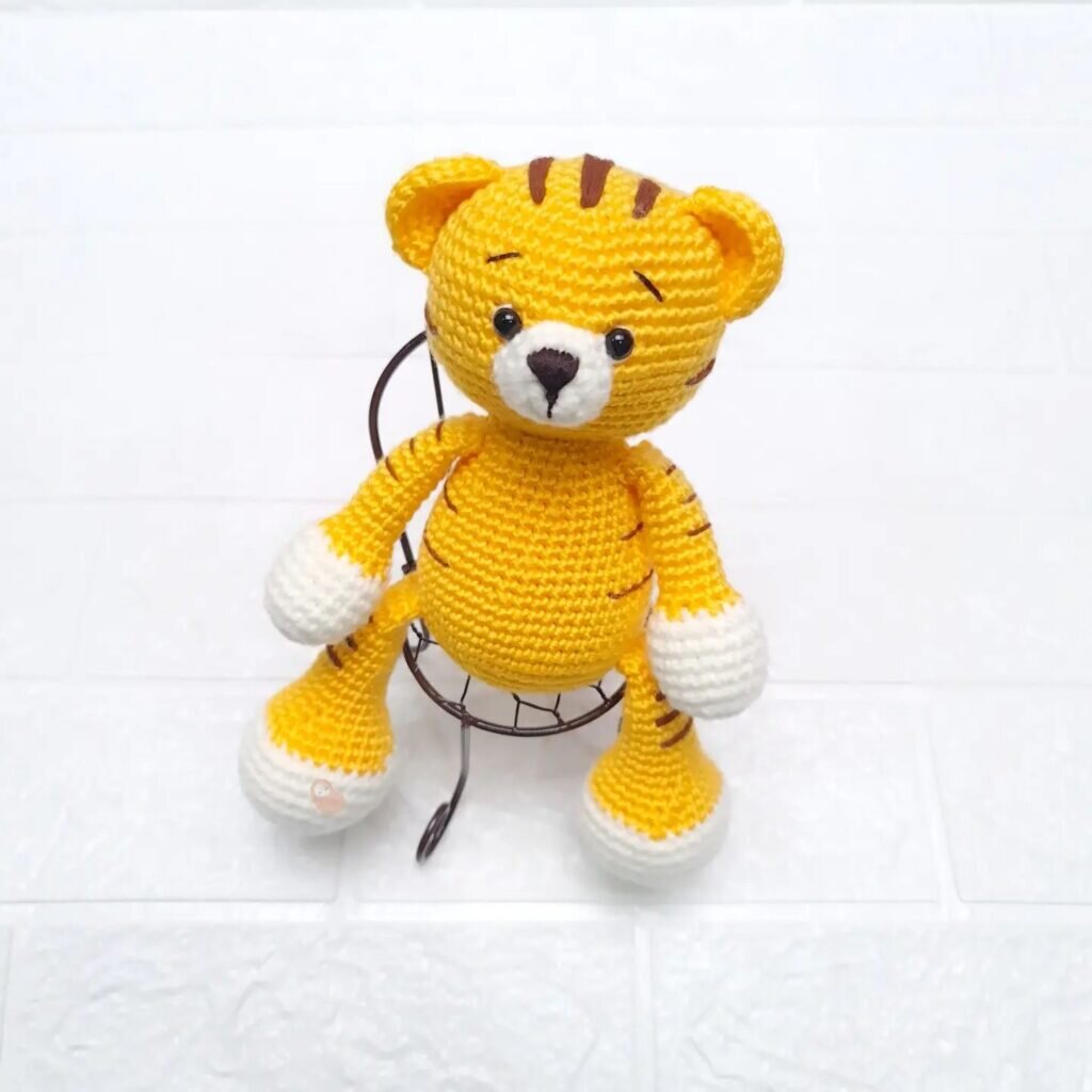 Amigurumi Tiger Cub Free Pattern 3