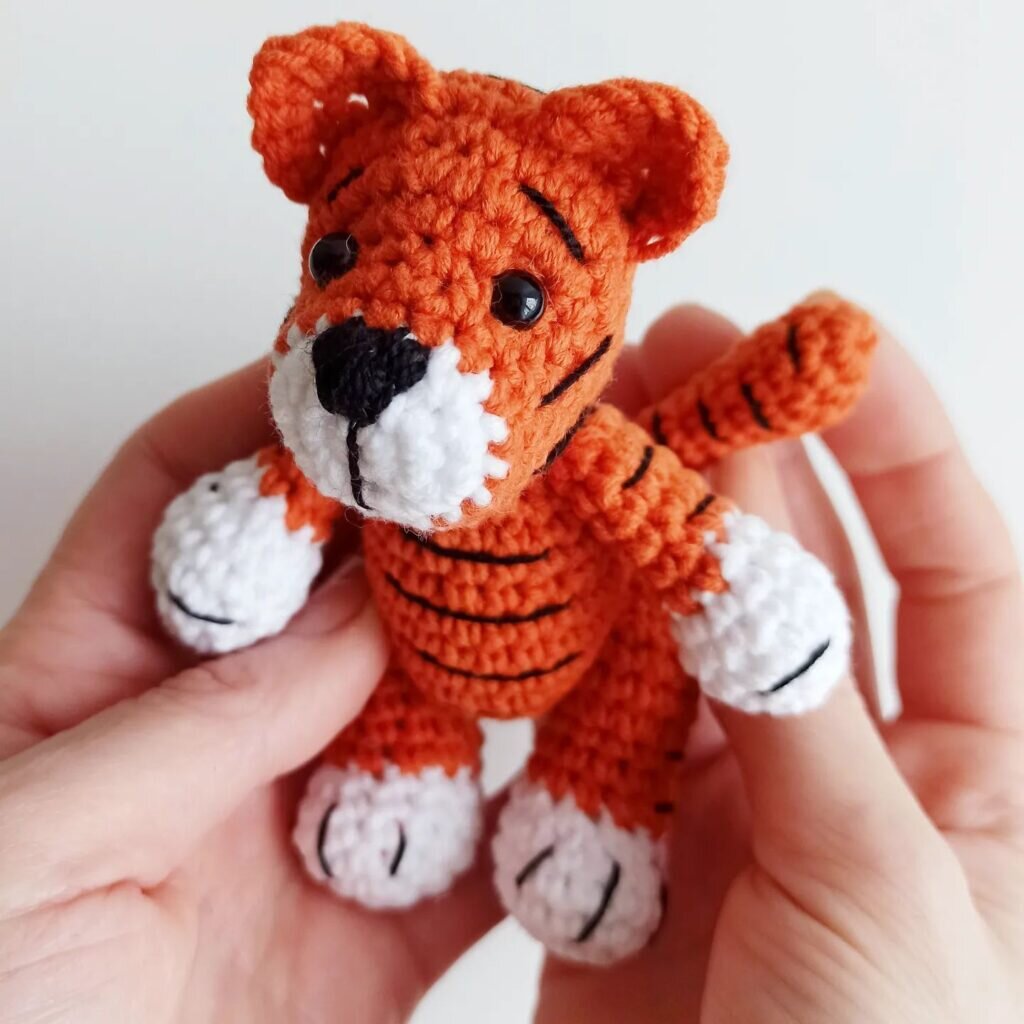 Amigurumi Tiger Cub Free Pattern 4