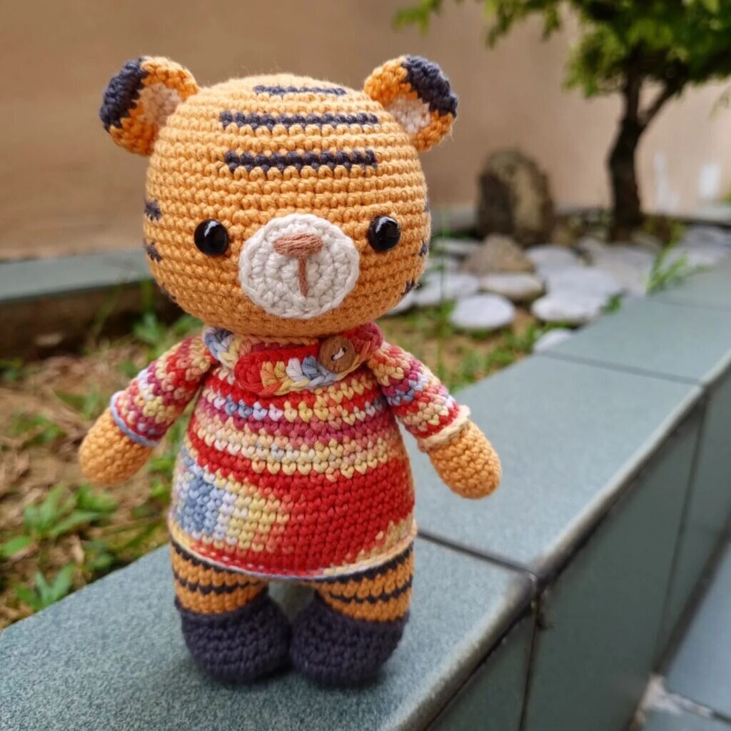 Amigurumi Tiger Free Pattern 4