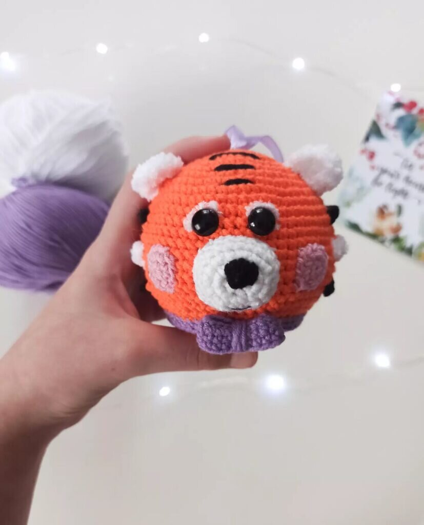 Amigurumi Tiger Free Pattern 5