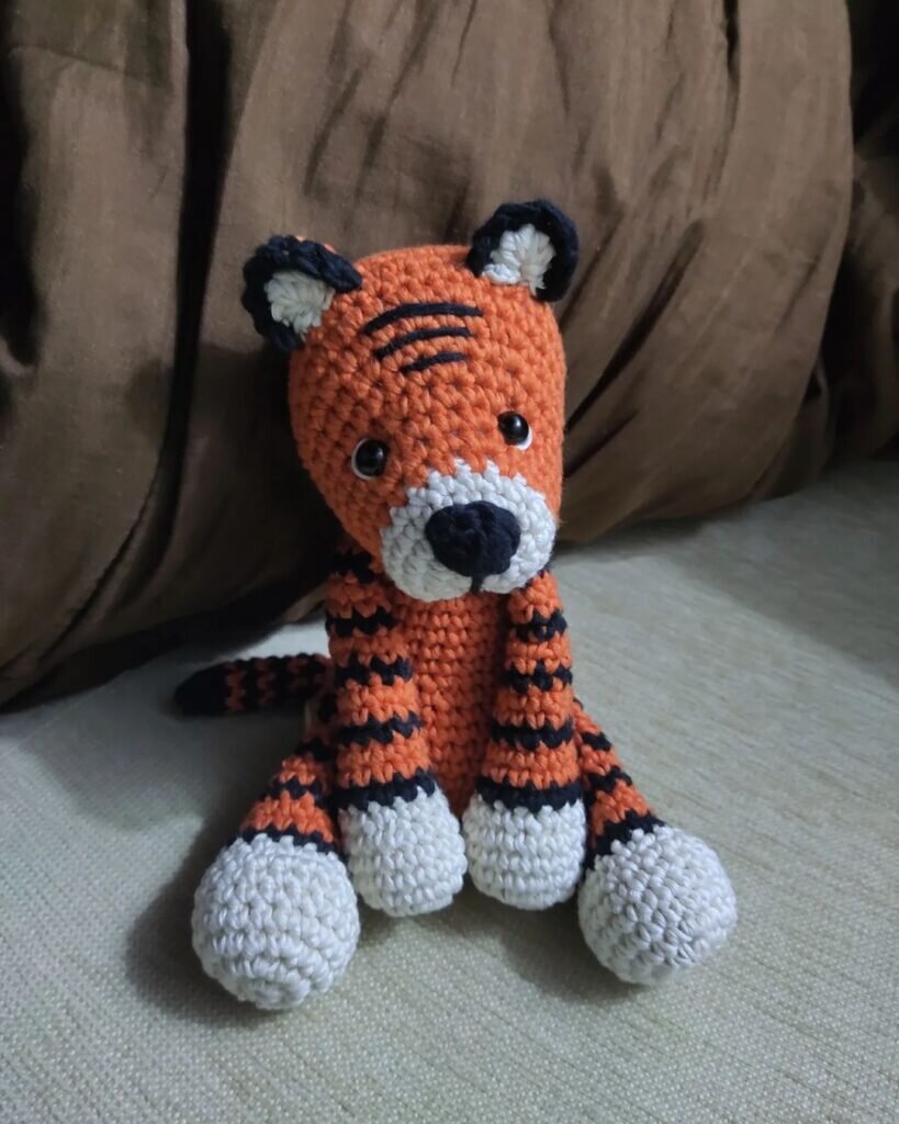 Amigurumi Tiger Free Pattern 1