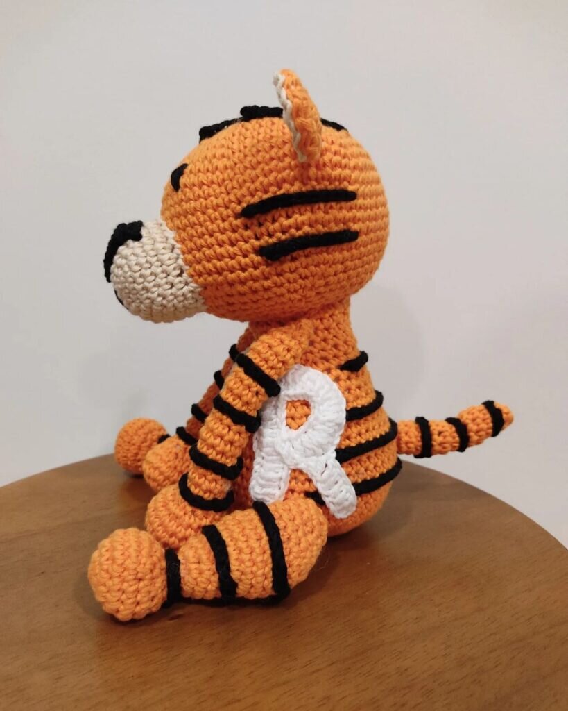 Amigurumi Tiger Free Pattern 6