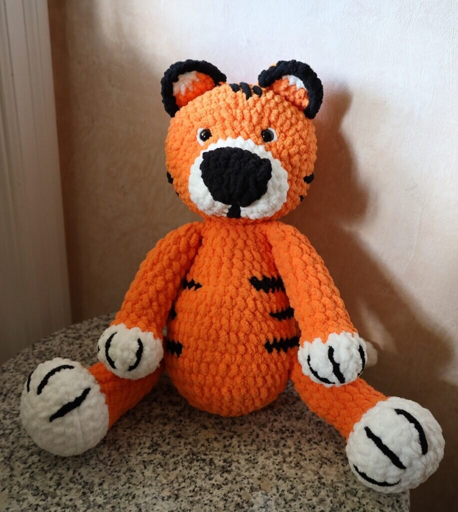 Amigurumi Tiger Free Pattern 7