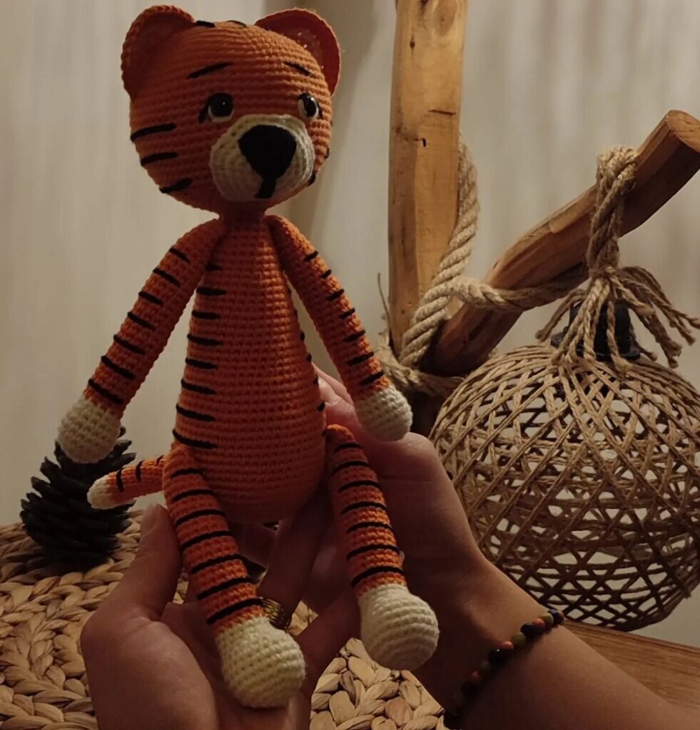 Amigurumi Tiger Free Pattern 8