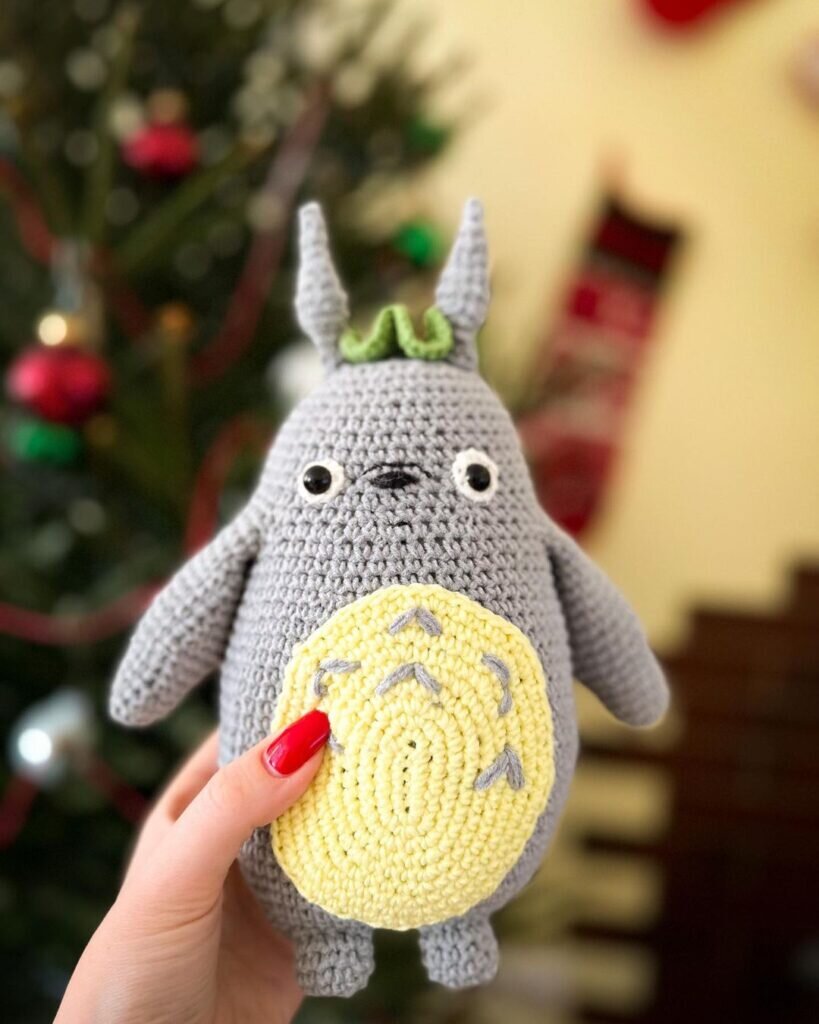 Amigurumi Totoro Free Pattern 6