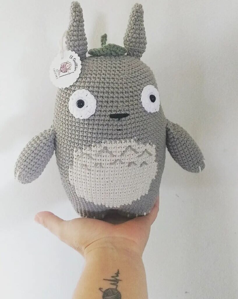 Amigurumi Totoro Free Pattern 8