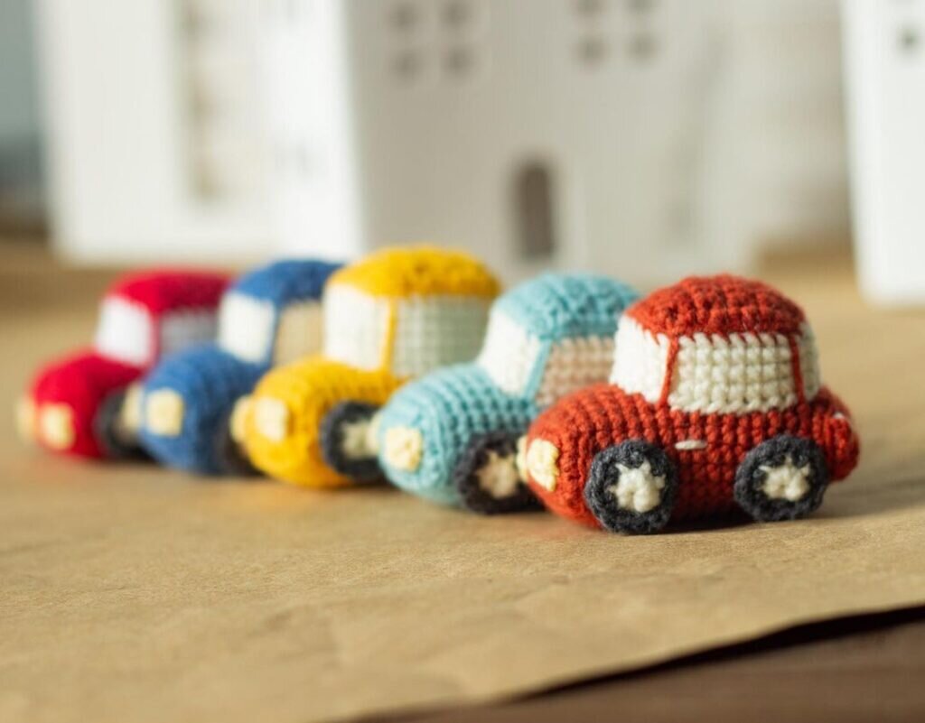 Amigurumi Toy Car Free Pattern 3