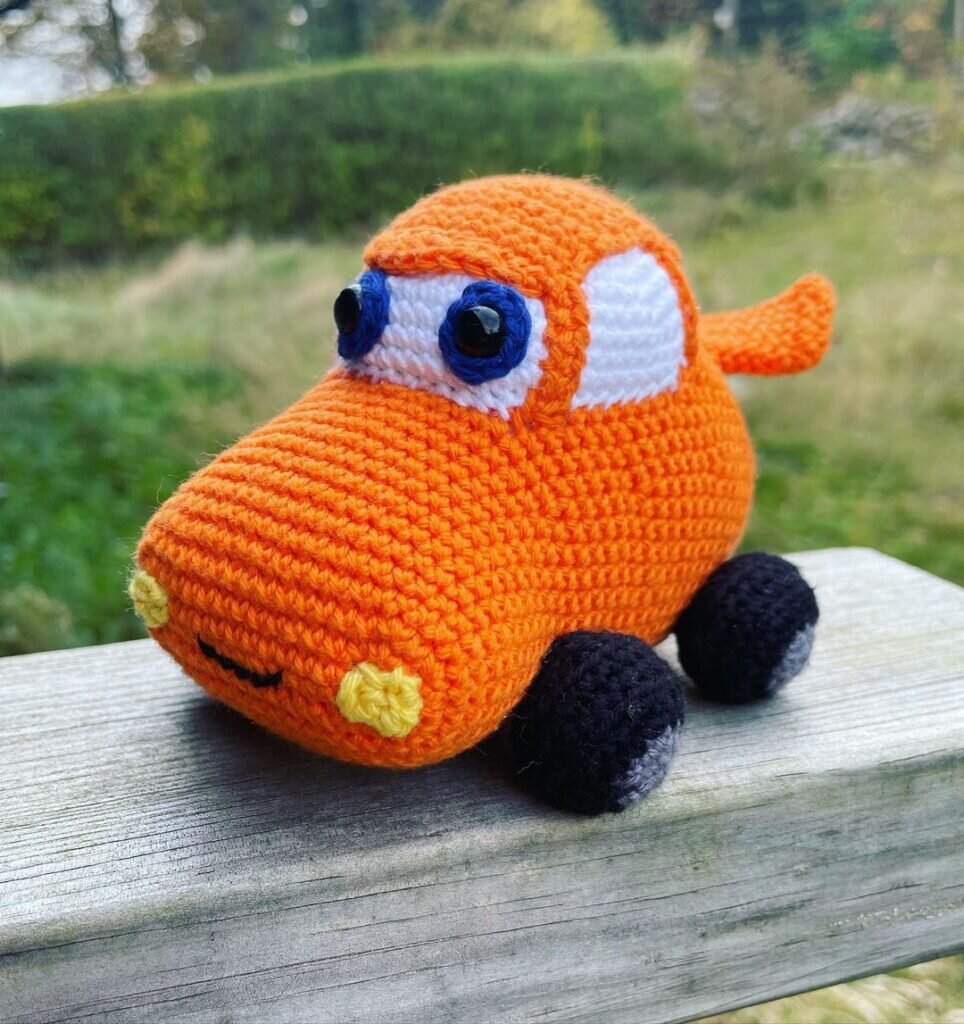 Amigurumi Toy Car Free Pattern 4