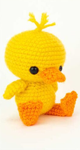 Amigurumi Toy Chick Free Pattern 1