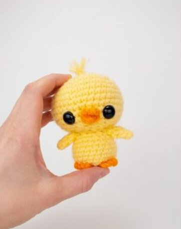 Amigurumi Toy Chick Free Pattern 6