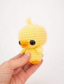 Amigurumi Toy Chick Free Pattern 7