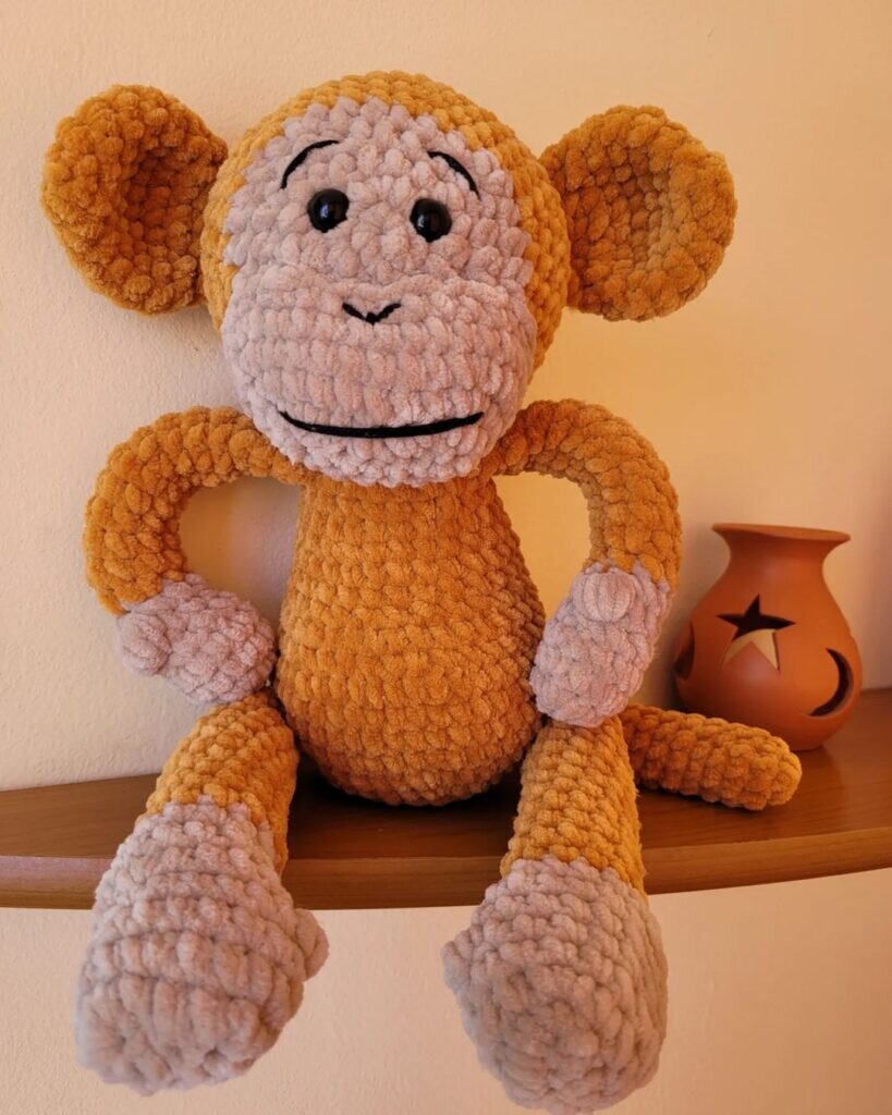 Amigurumi Toy Monkey Free Pattern 2