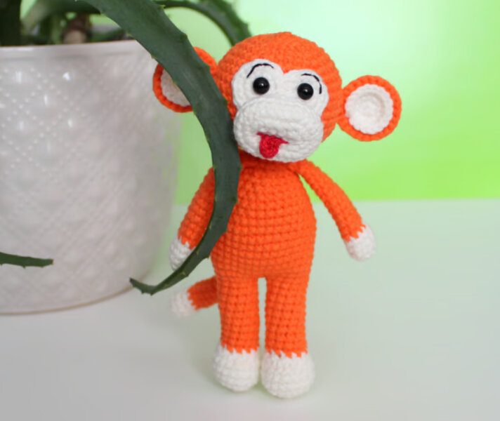 Amigurumi Toy Monkey Free Pattern