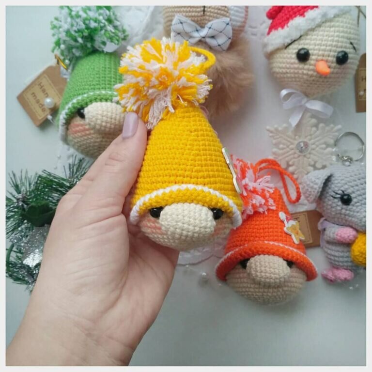 Amigurumi Toys Christmas Tree Gnomes 1