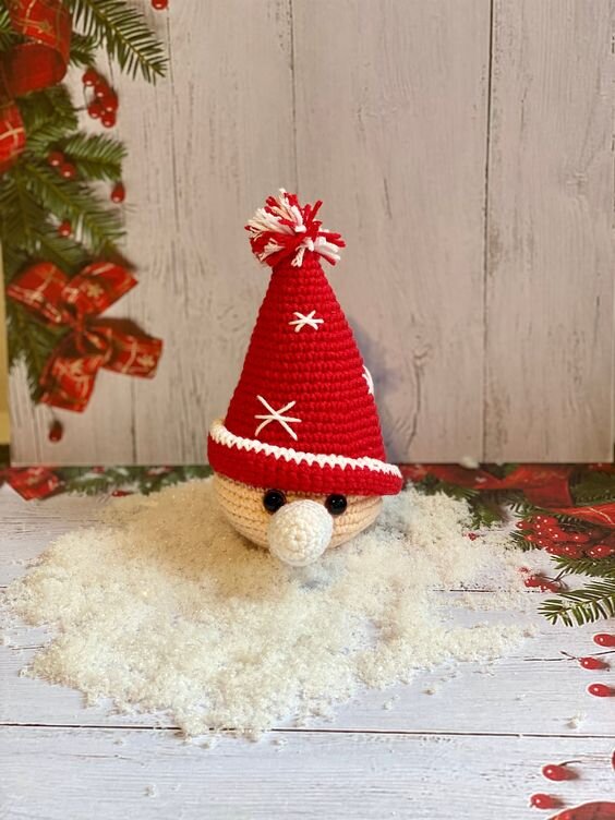 Amigurumi Toys Christmas Tree Gnomes 3