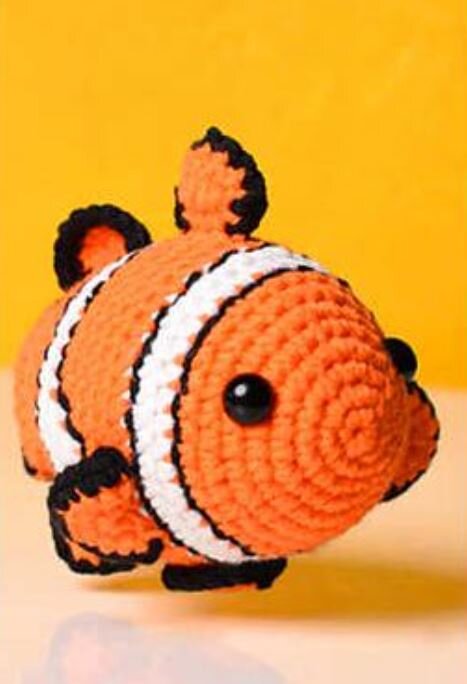 Amigurumi Tropical Fish Free Crochet Pattern 1