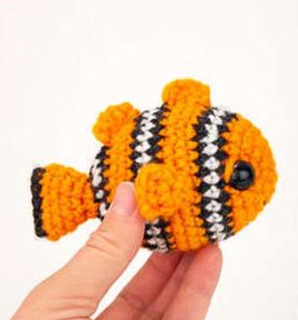 Amigurumi Tropical Fish Free Crochet Pattern 7