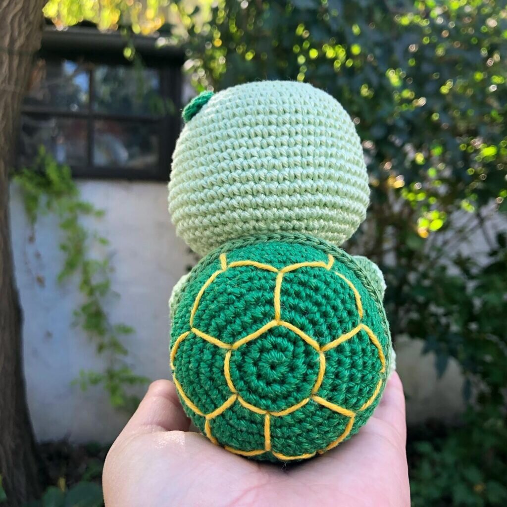 Amigurumi Turtle Free Pattern 3