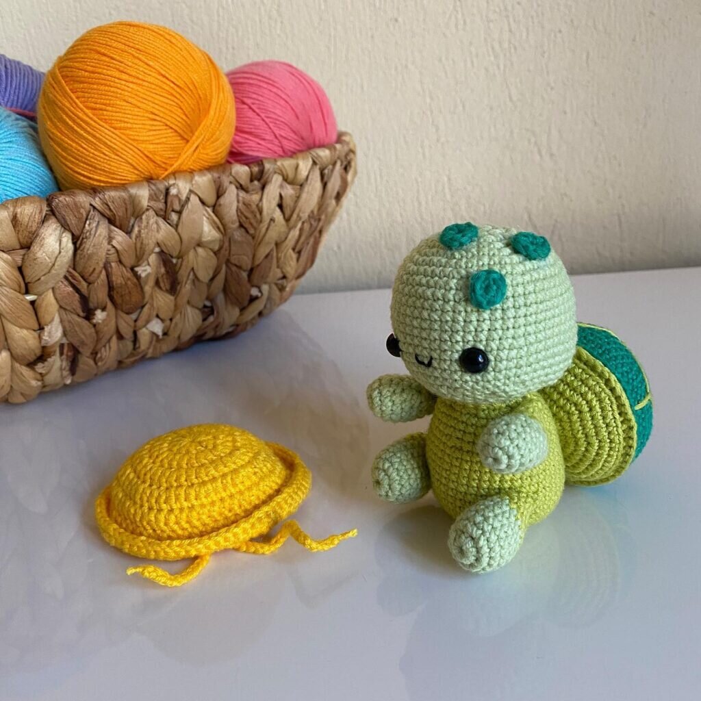 Amigurumi Turtle Free Pattern 4