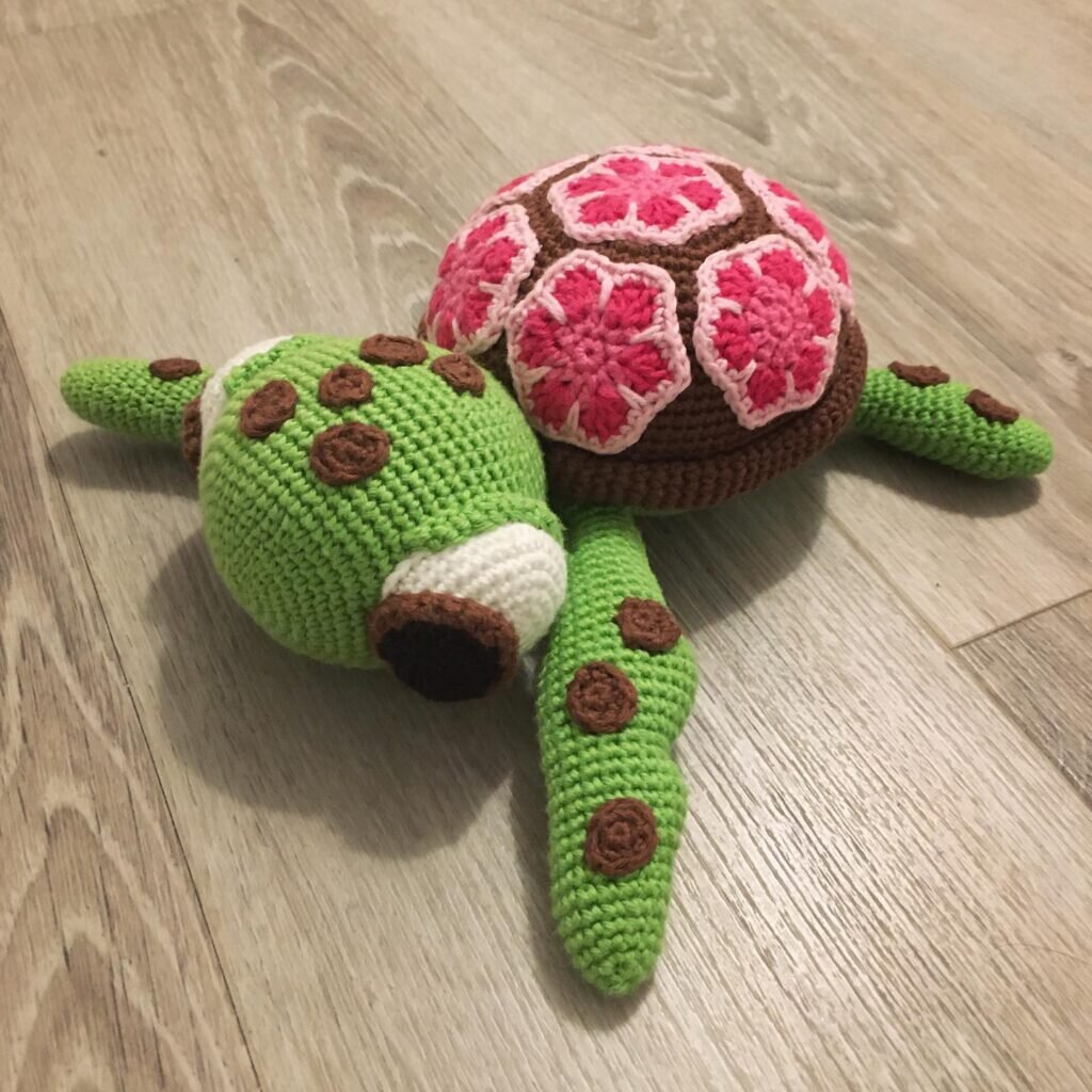 Amigurumi Turtle Free Pattern 6