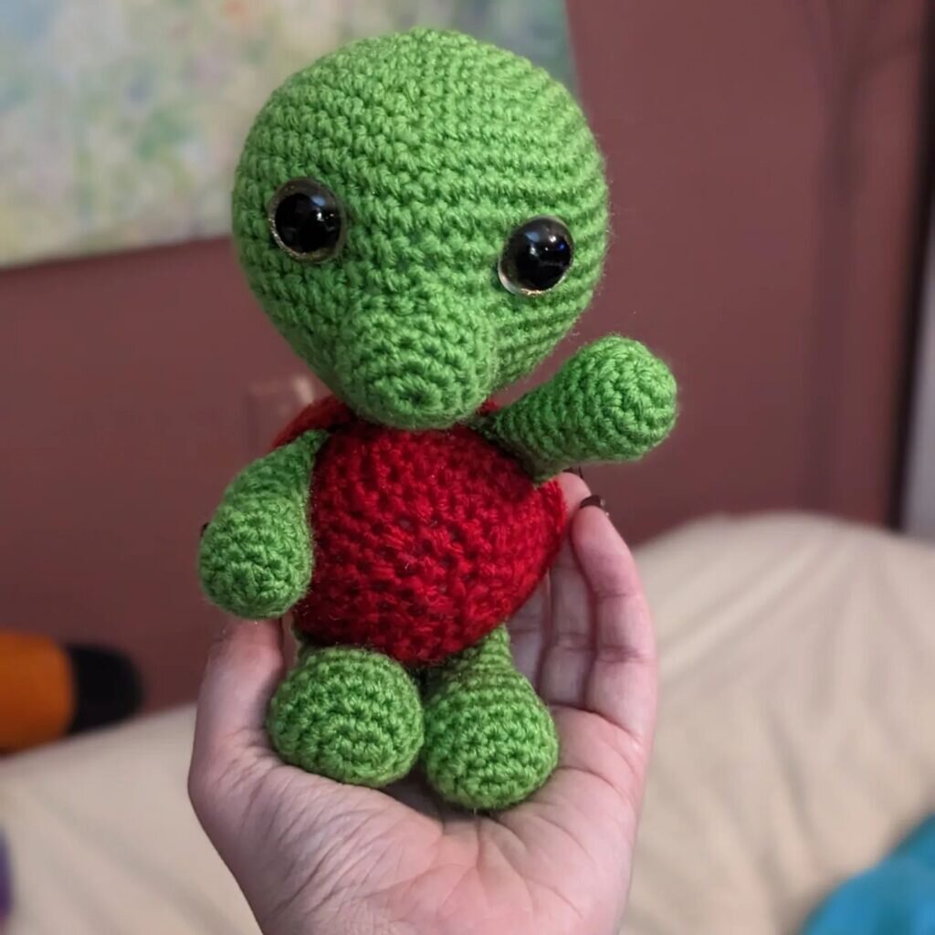 Amigurumi Turtle Free Pattern 7