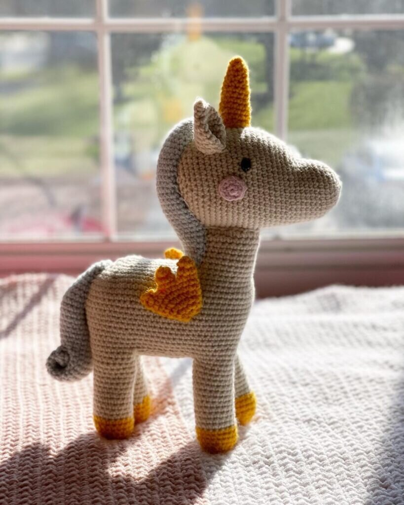 Amigurumi Unicorn Free Pattern 3