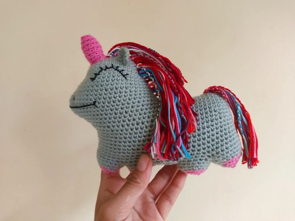 Amigurumi Unicorn Free Pattern 5