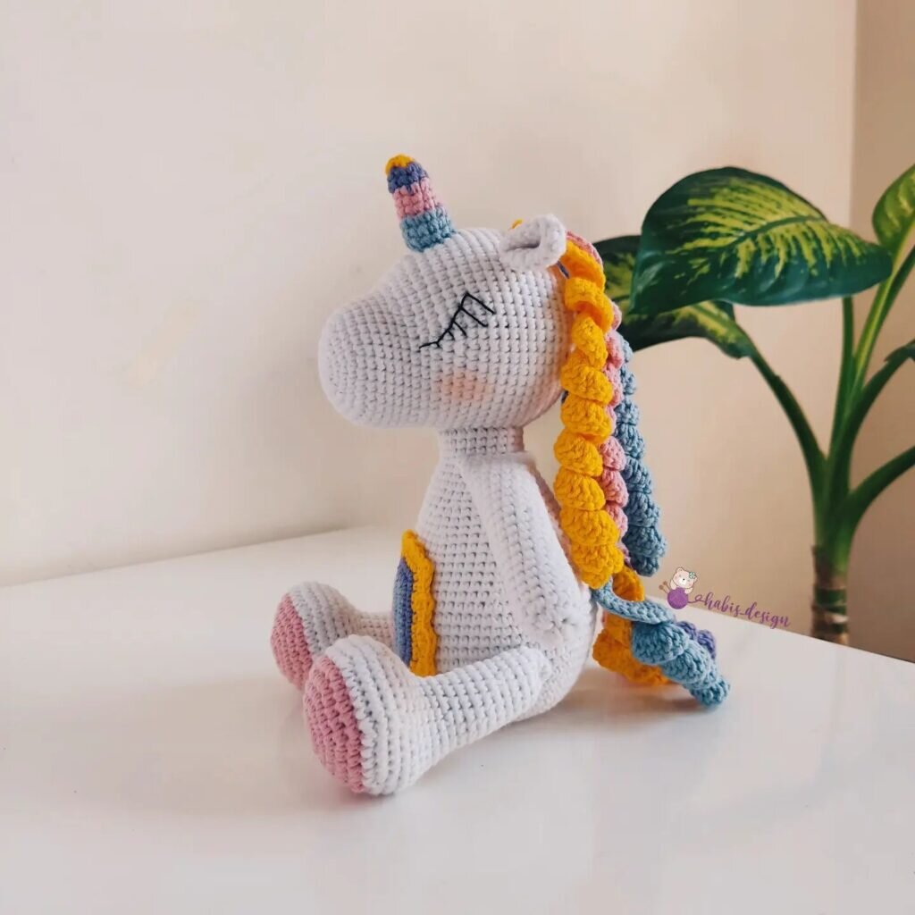 Amigurumi Unicorn Free Pattern 6